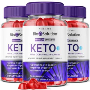 rize labs gomitas keto bio solution paquete 3 botellas