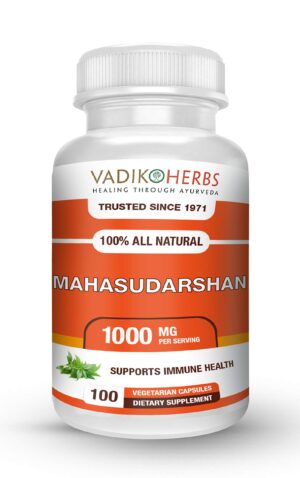 Vadik Herbs Mahasudarshan 100 vegicápsulas apoyo sistema inmunológico