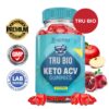 Frasco gominolas veganas Tru Bio Keto ACV sin gluten ni gelatina