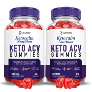Ketocalm Nutrition Keto ACV gomitas en empaque original