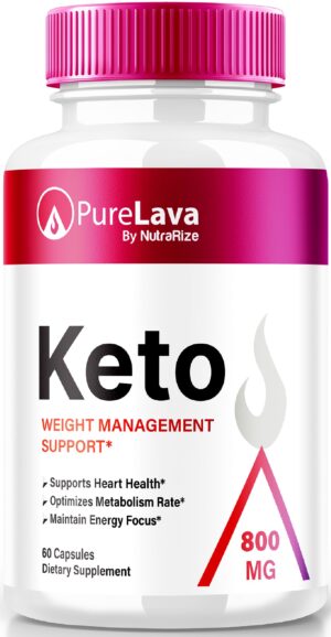 Cápsulas Pure Lava Keto suplemento natural para pérdida de peso