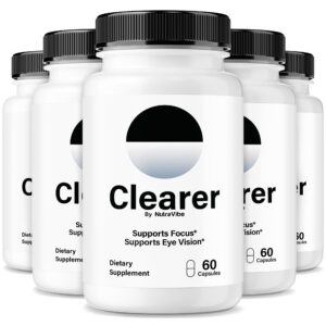 Version 1.0.0 Paquete de 5 Clearer cápsulas para soporte visual natural