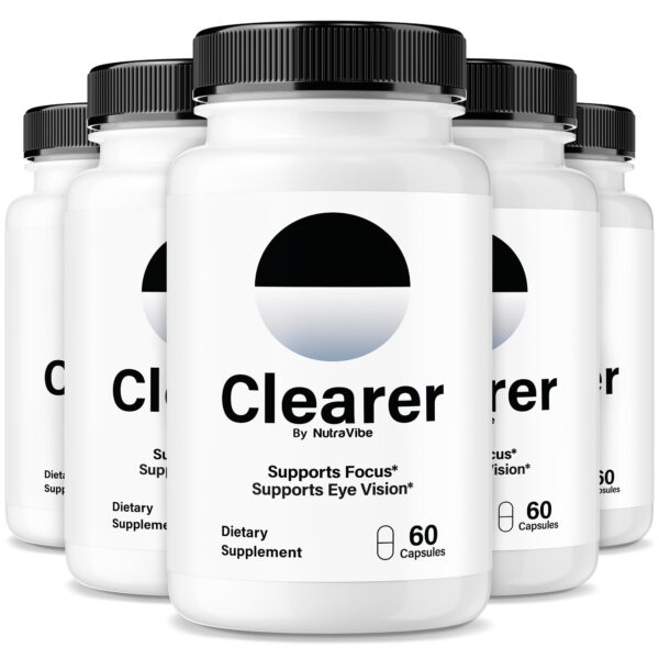 Version 1.0.0 Paquete de 5 Clearer cápsulas para soporte visual natural