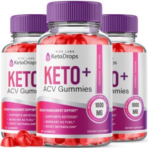 Gomitas Keto Drops ACV para salud y control de peso