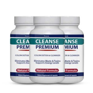Cleanse Premium suplemento fórmula avanzada 3 paquetes