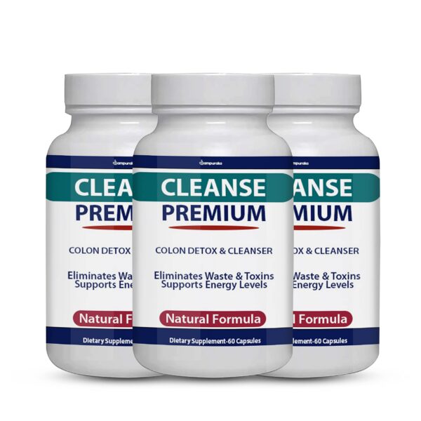 Cleanse Premium suplemento fórmula avanzada 3 paquetes