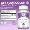 Detalle de cápsulas Natural Balance Colon Clenz para detox
