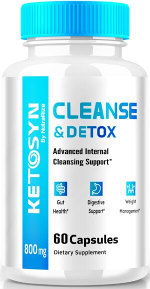 Cápsulas Ketosyn para pérdida de peso y detox