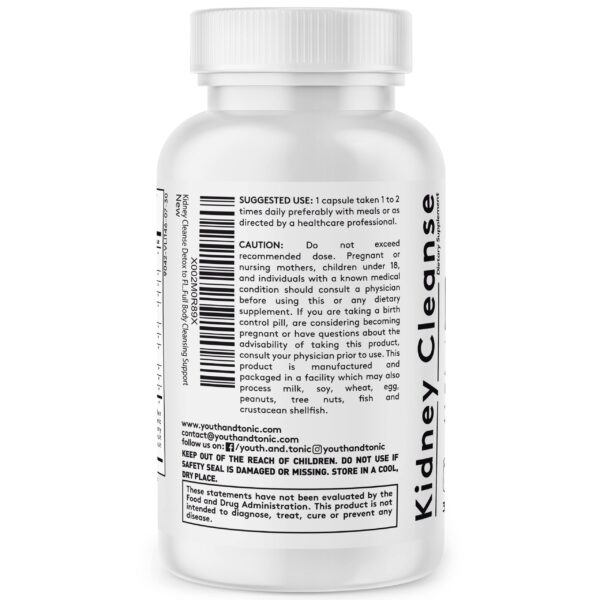 Detox intestinal y cuidado renal Youth & Tonic