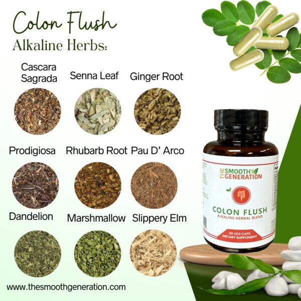 Cápsulas Colon Flush Detox en presentación