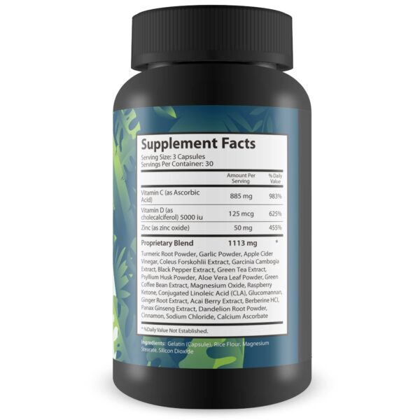 Frasco suplemento Mexipure para detox y salud intestinal