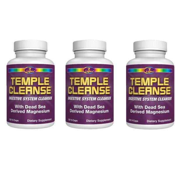 7 Lights Temple Cleanse paquete especial 3 detox colon