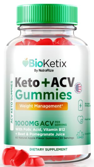 gomitas bioketix keto acv suplemento pérdida peso