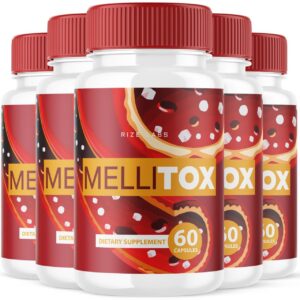 rize labs mellitox cápsulas detox cuerpo paquete 5