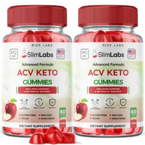 Gomitas Slim Labs ACV Keto para pérdida de peso y grasa abdominal