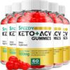 Paquete de 5 Speedy Keto ACV gomitas 300 unidades