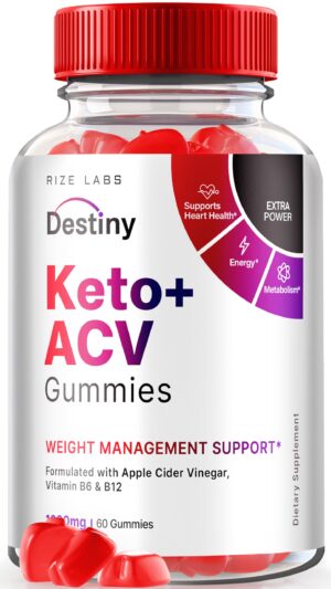 rize labs Destiny Keto+ gomitas para pérdida de peso