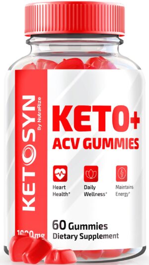 Gomitas Ketosyn ACV Keto para pérdida de peso avanzada
