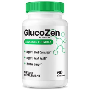 Frasco NutraVibe GlucoZen frasco frente