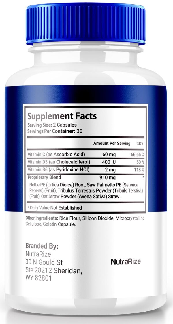 Paquete de Prostosil cápsulas para salud masculina