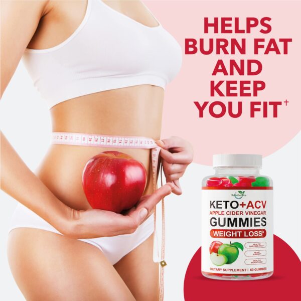 Etiqueta suplementaria gomitas Keto ACV Nutribolidos