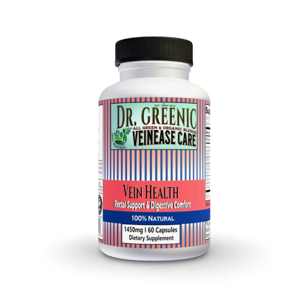 Suplemento Dr Greenic VeinEase cápsulas para salud venosa