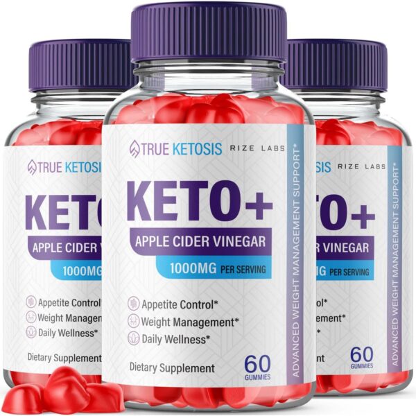 gomitas keto avance pérdida peso rize labs envase frontal