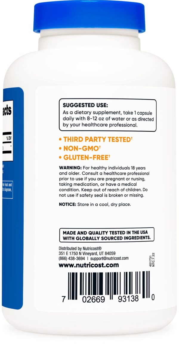 Paquete 3 Nutricost vinagre de sidra de manzana