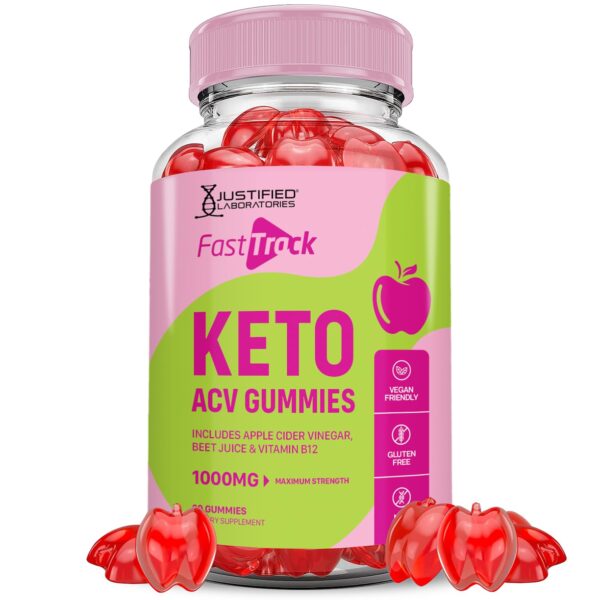 Fast Track Keto ACV Gummies gomitas con vinagre sidra de manzana