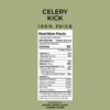 Botellas PUR Cold Pressed Celery Kick para detox