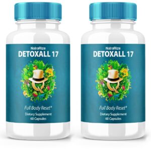 DetoxAll 17 suplemento detox 120 cápsulas paquete 2