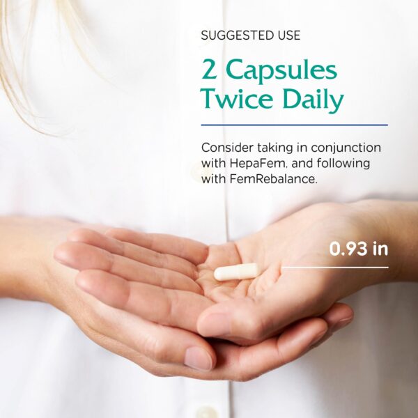 Vitanica cápsulas veganas para limpieza hepática