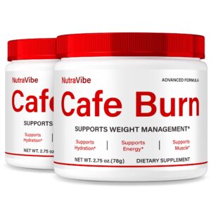 Cafe Burn polvo energía fitness NutraRize 2 pack envase frontal