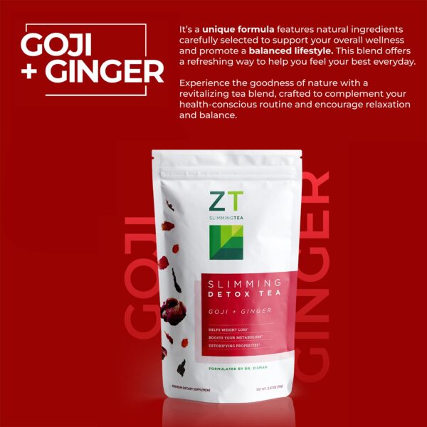 Ingredientes naturales té herbal Dr. Zisman ZT Slimming