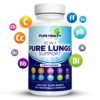 Embalaje del suplemento Lung Detox para salud pulmonar