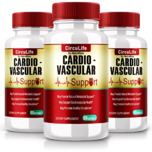 Paquete de 3 Circulife cápsulas para salud sanguínea