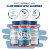 Gomitas BlueBurn Keto botella y envase