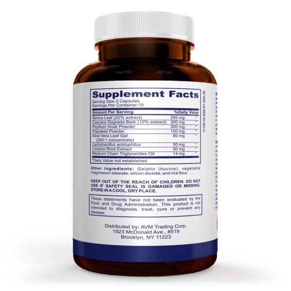 Empaque de Dr. Mosseri Colon Cleanse cápsulas