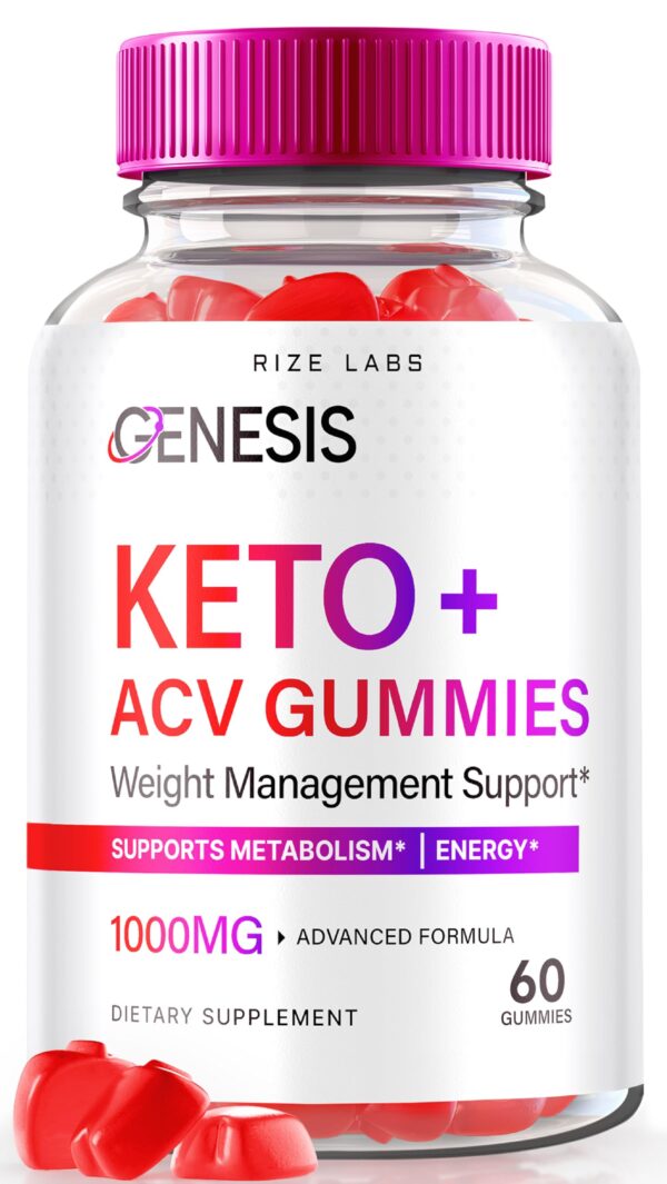 Paquete frontal gominolas Genesis Keto control peso 2000mg