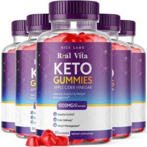 Gomitas Real Vita Keto ACV apoyo pérdida de peso saludable