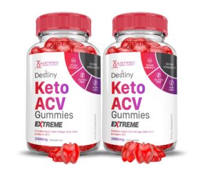 Destiny Keto ACV Extreme gomitas paquete doble 120 unidades