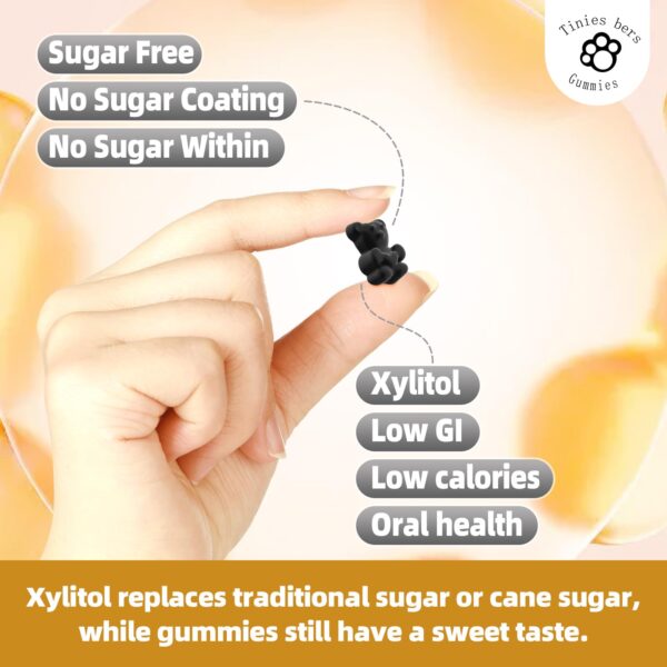 Detalle individual de gomita detox binder