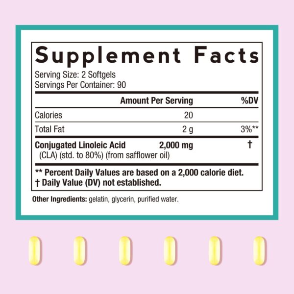 Paquete de suplementos Doctor's Recipes CLA 180 softgeles