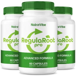 Empaque de 3 paquetes RegulaRoot Pro NutraVibe
