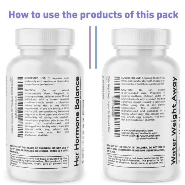 Píldoras para aliviar síntomas hormonales y menopausia