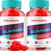 Paquete doble KetoSophy Keto ACV gomitas para control de peso