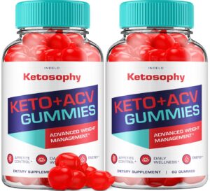 Paquete doble KetoSophy Keto ACV gomitas para control de peso