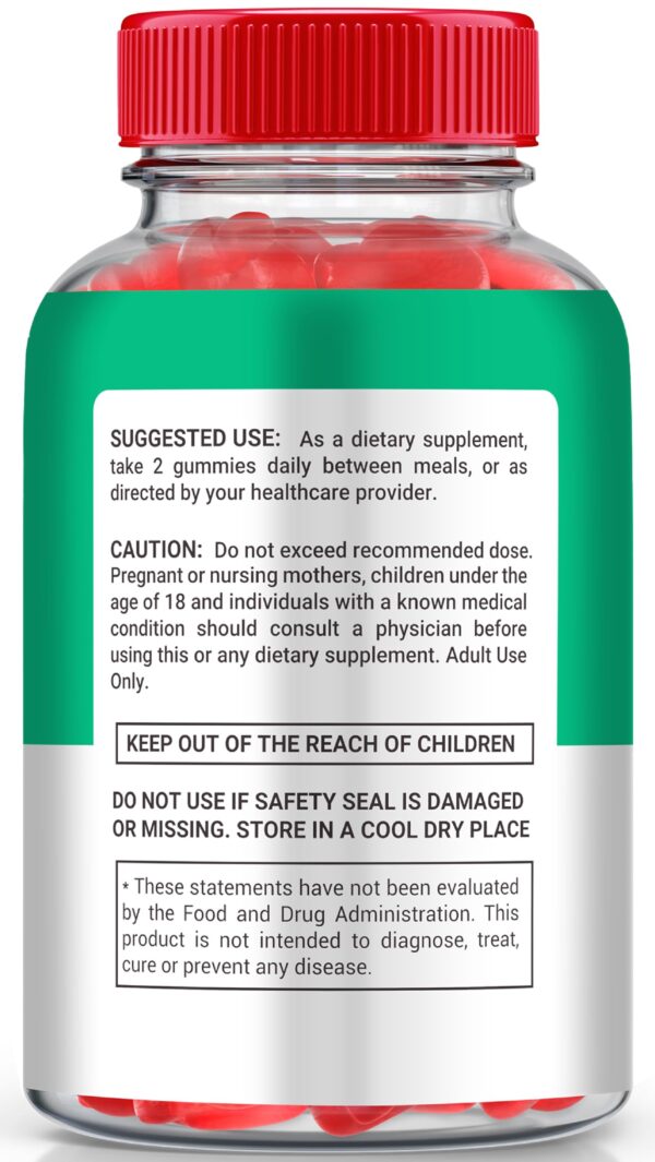 Frasco de gomitas Duo Keto ACV para metabolismo y energía