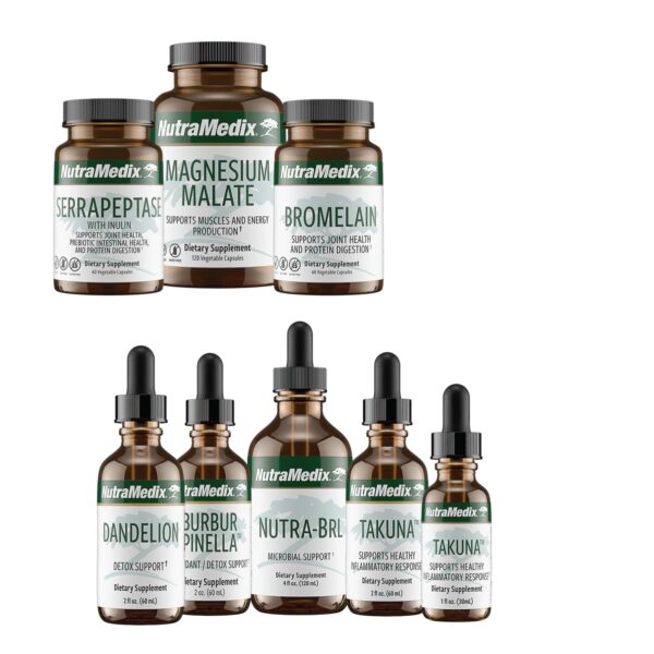 NutraMedix suplementos herbales para desintoxicación y energía mes 1